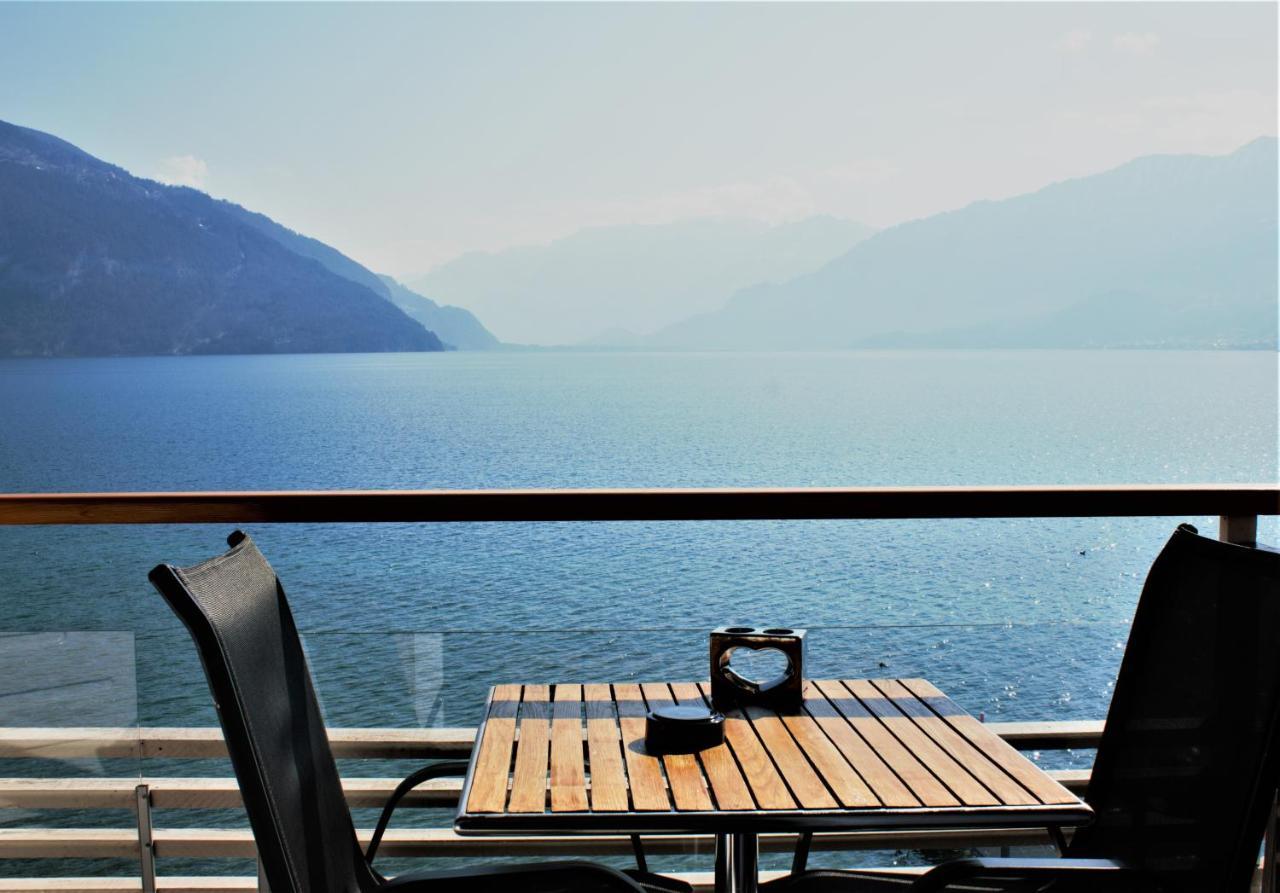 Strandhotel Seeblick Faulensee Eksteriør billede
